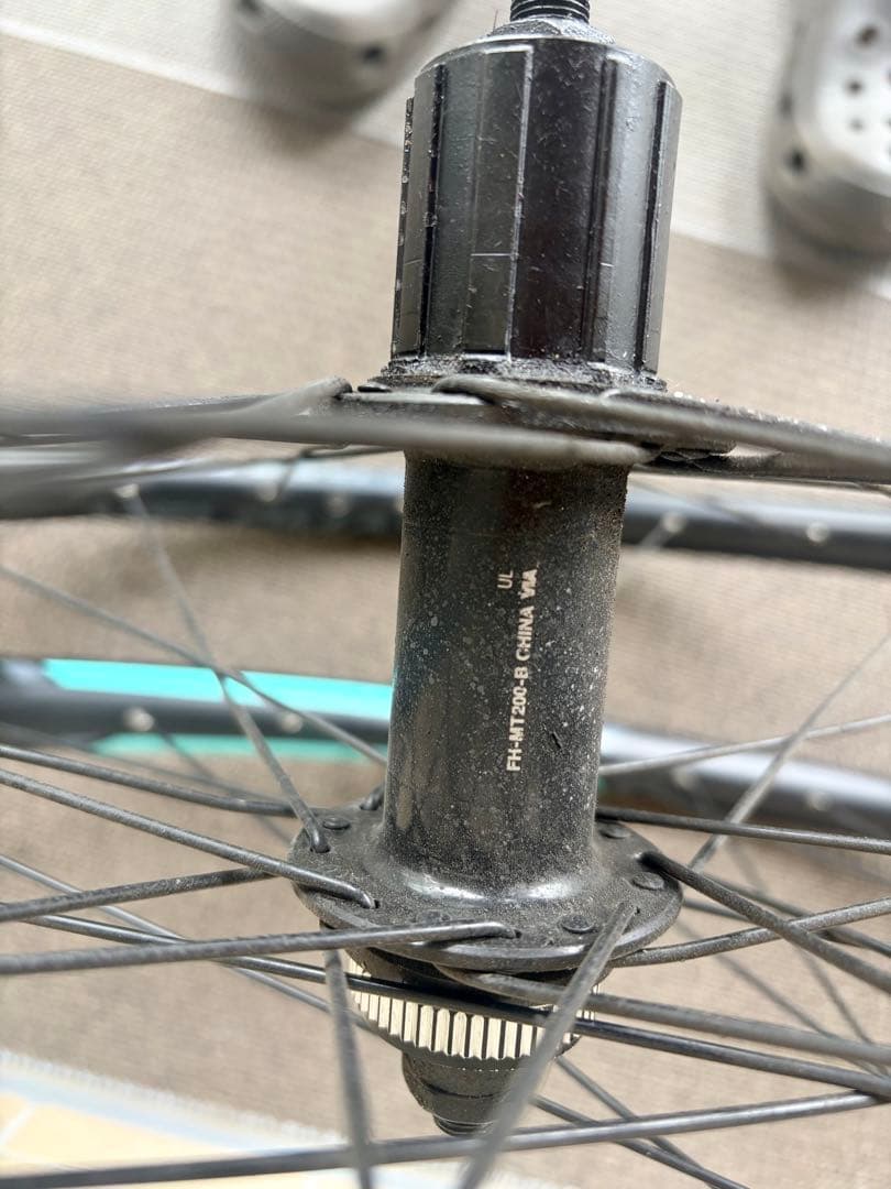 -*-様 ✨完成車外し29インチMTBホイール前後シマノHG CenterLoc