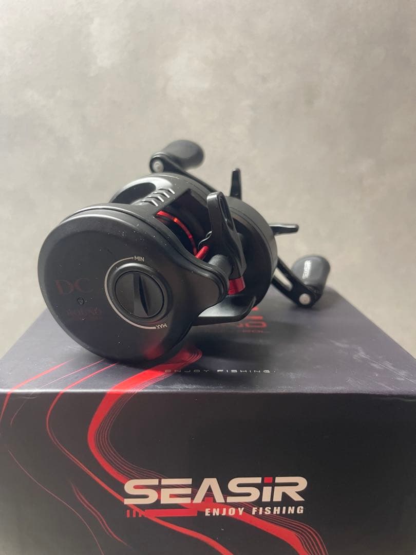 SEASIR DCラウンド 164g 真鍮ギア搭載 海水 左巻 DC搭載
