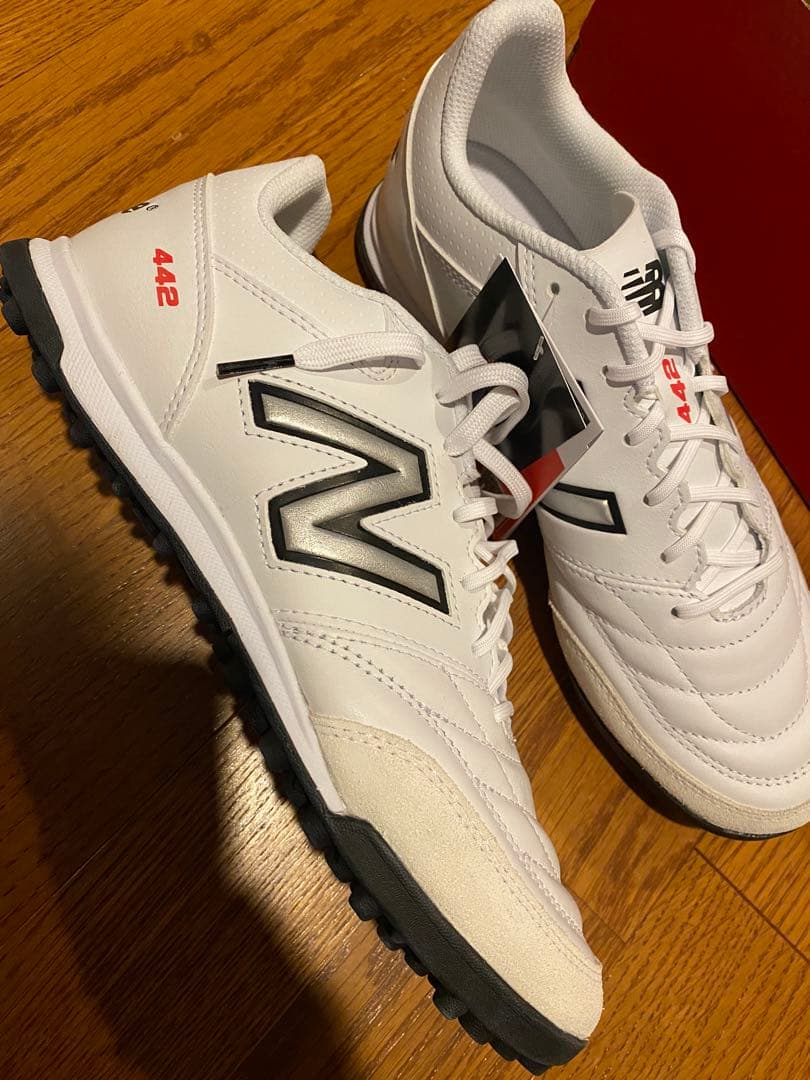 New Balance 442 ホワイト サッカー・フットサルシューズ　tr