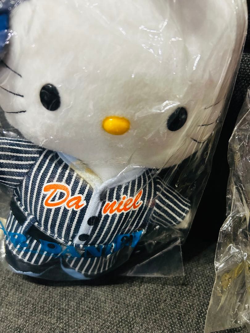 【発送可】ハローキティ ダニエル ぬいぐるみ 2000年 チアガールベースボール