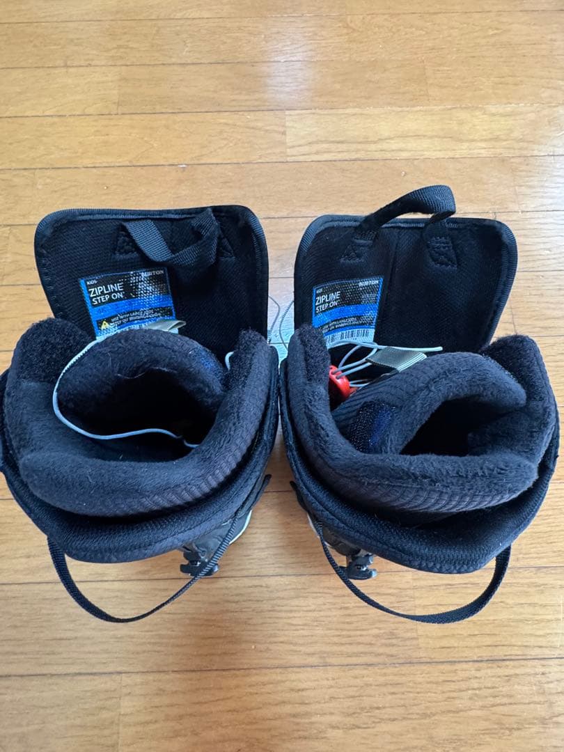 BurtonStepOn キッズZipline ブーツ 22cmとバインLセット