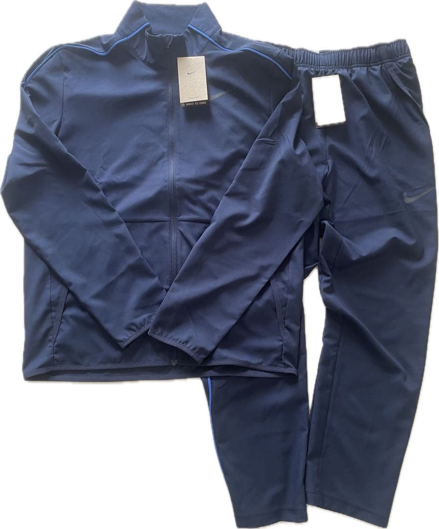 【新品タグ付き】NIKE Dri-FIT セットアップ ★ネイビー/Lサイズ