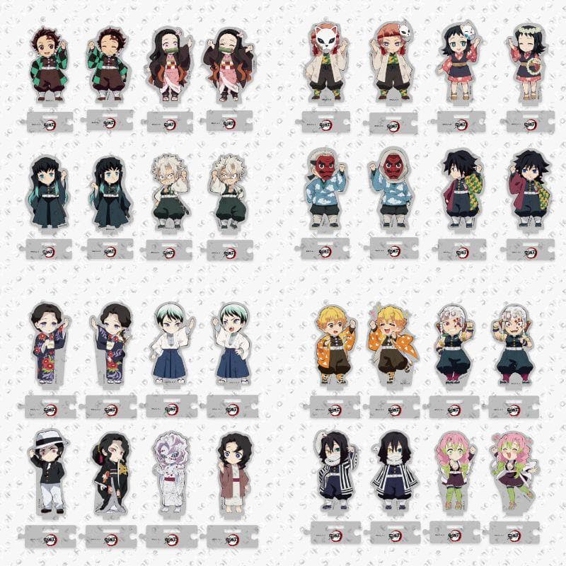 【新品未開封】コンプ 鬼滅の刃 繋がるランダムアクリルスタンド 62点セット