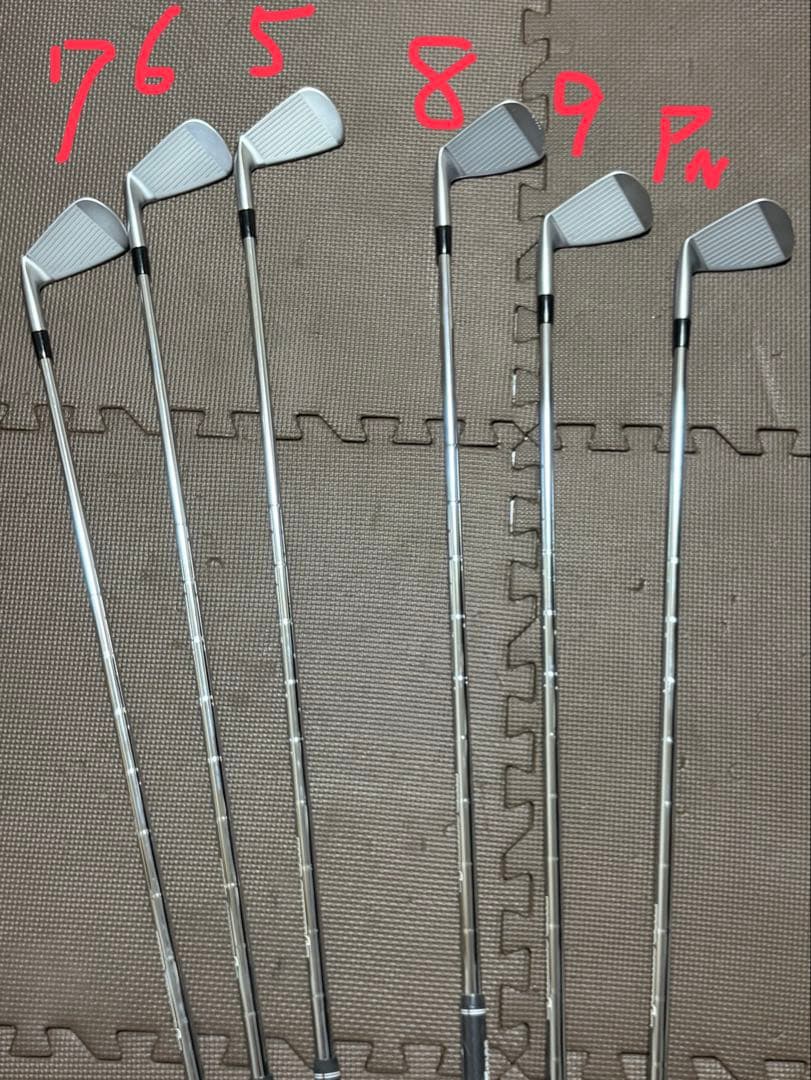ミズノプロs-3 アイアン　5-9 PW DG120 s200 pw未使用品