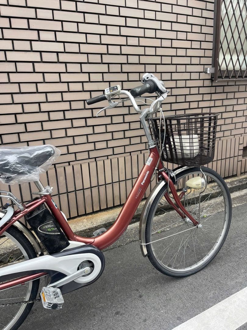 8.9Ah Panasonic 電動アシスト自転車 26インチ