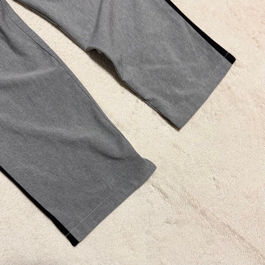 DESCENTE ゴルフ ストレッチパンツ メンズ L グレー 人気 デサント