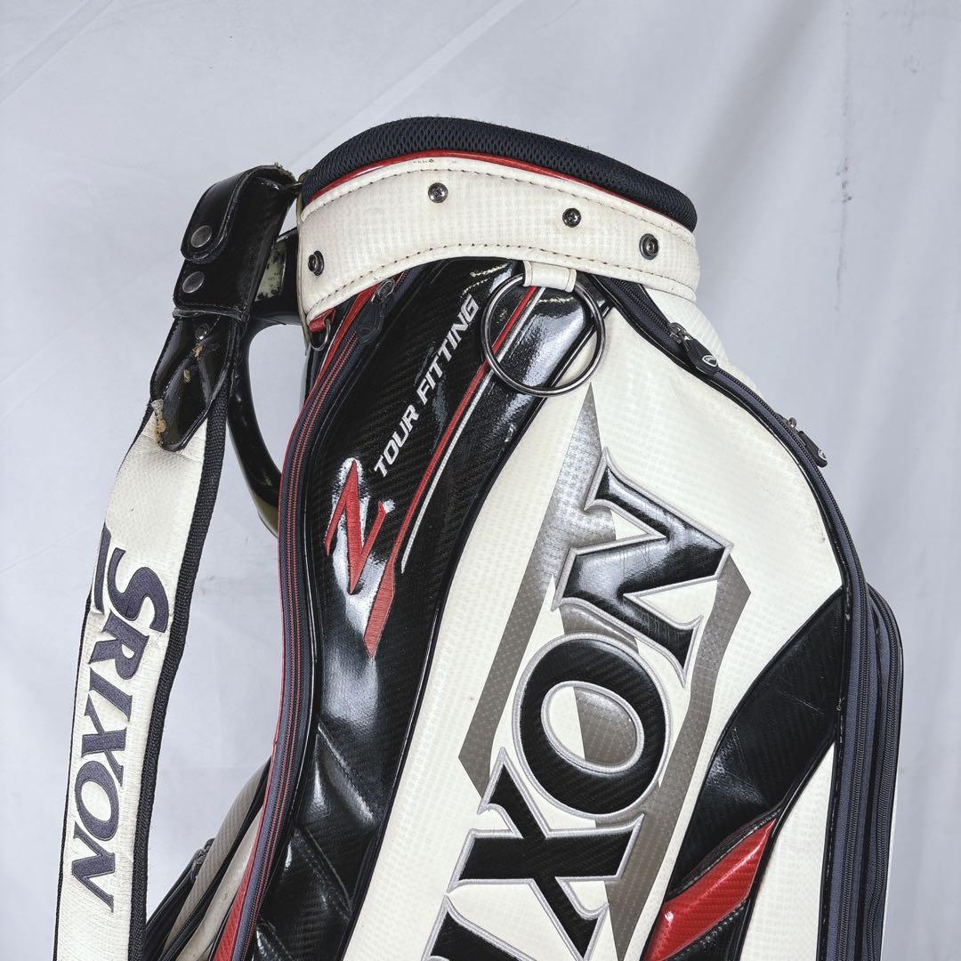 SRIXON スリクソン キャディバッグ 5分割 フード付き ゴルフバッグ