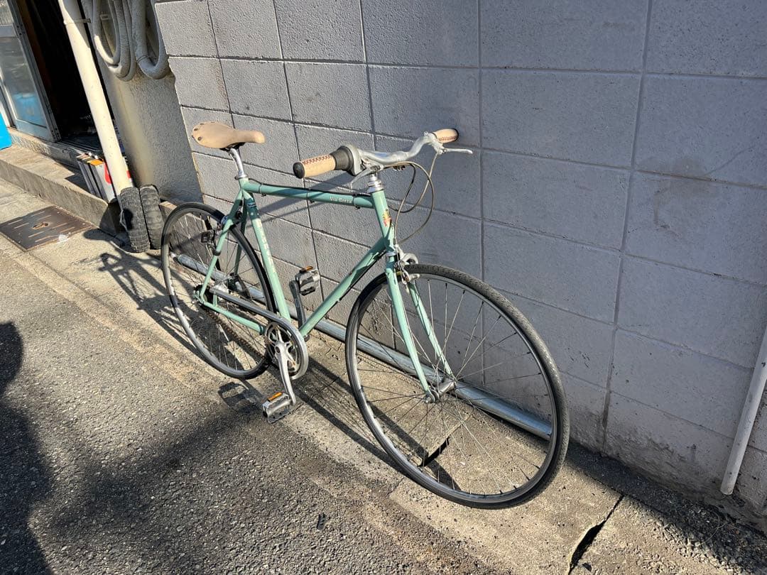 イタリア、Bianchi、フラットバーロード、内製5段変速、viaBrera‼️