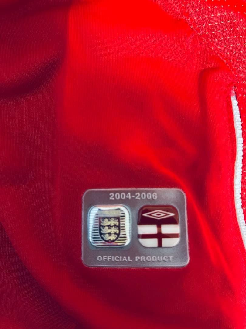 【新品タグ付】イングランド代表 Umbro 2004-2006 ユニフォーム L
