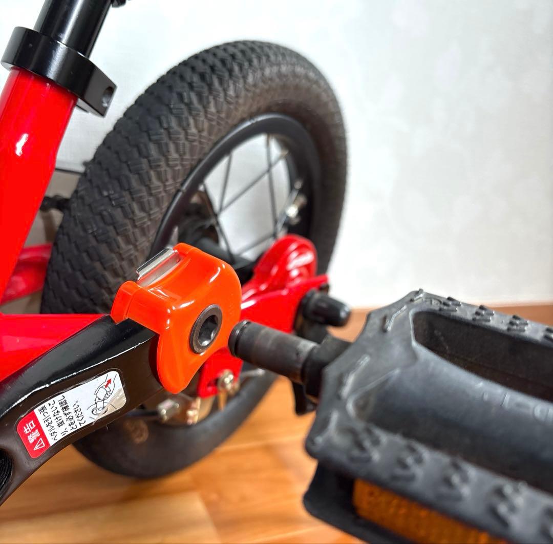 【お値下げ！】アイデス d-bike Master12インチ 幼児自転車 赤