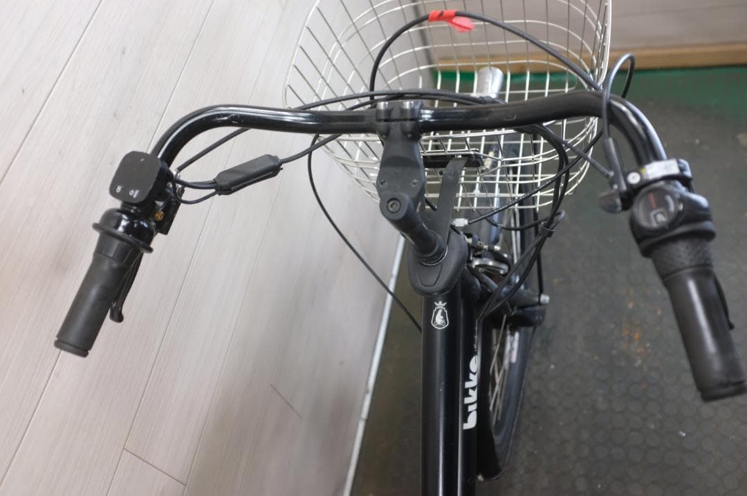 電動自転車BS BIKKE グリ　20インチ　3段　8.0Ah充電器あり