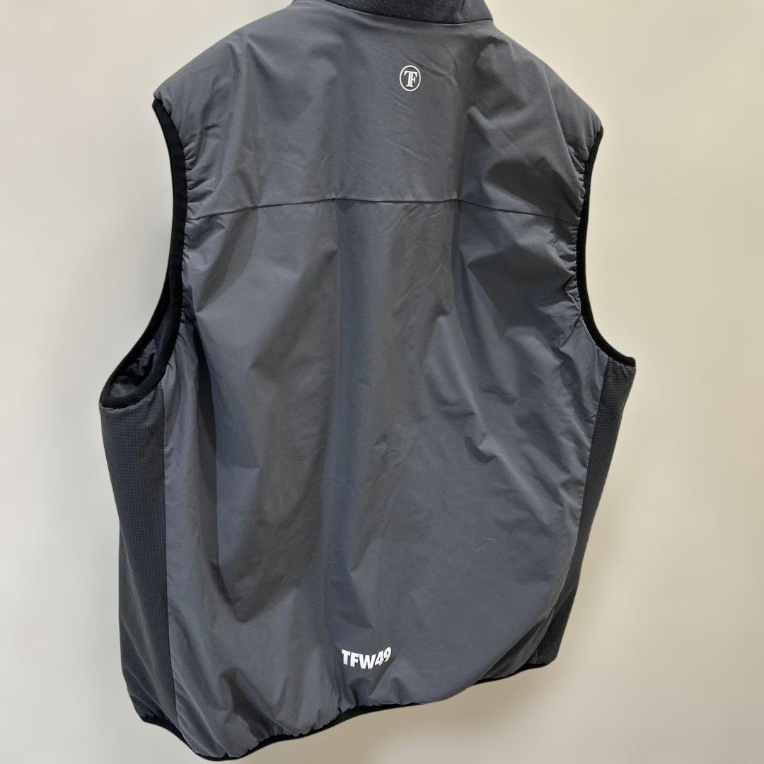 新品❤️TFW49❤️グレーリバーシブルベスト