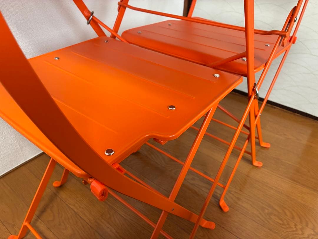 IKEA スンドソー　ストランドン　折りたたみテーブル・チェア &スツールセット
