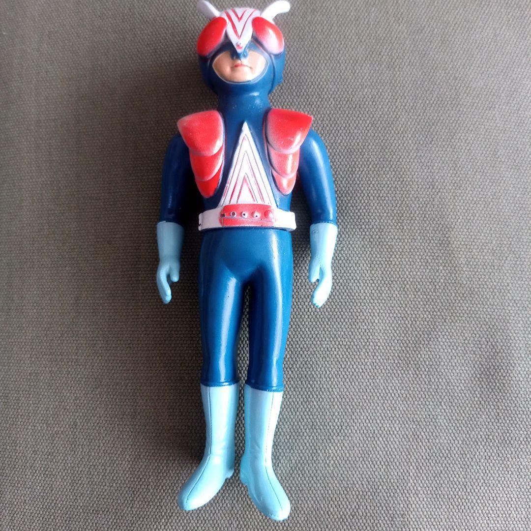 ★仮面ライダー V3★ライダーマン★ミニソフビ人形★ポピー