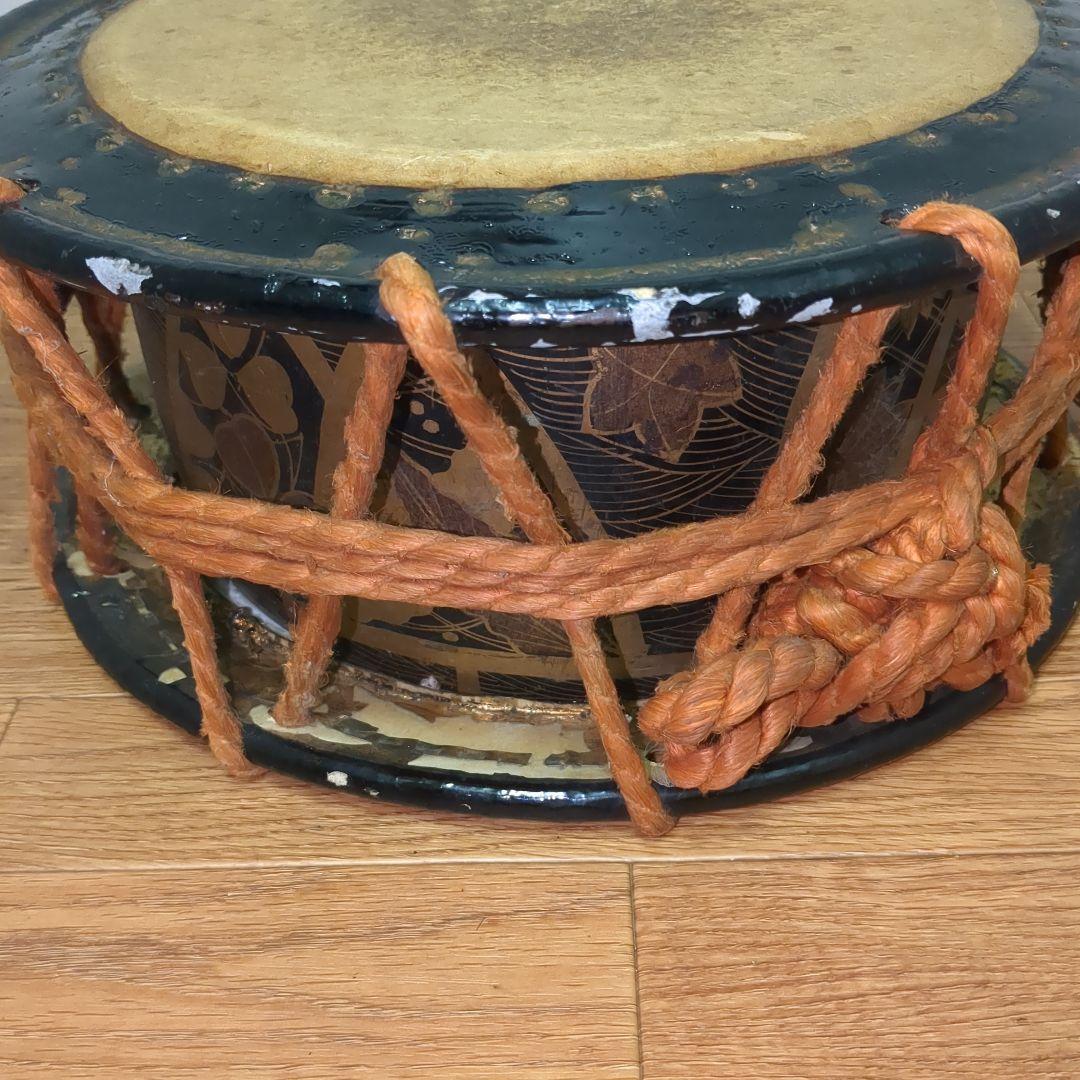 時代和楽器 締太鼓 締め太鼓 和太鼓 和楽器 打楽器 日本伝統　神楽　祭り　バチ