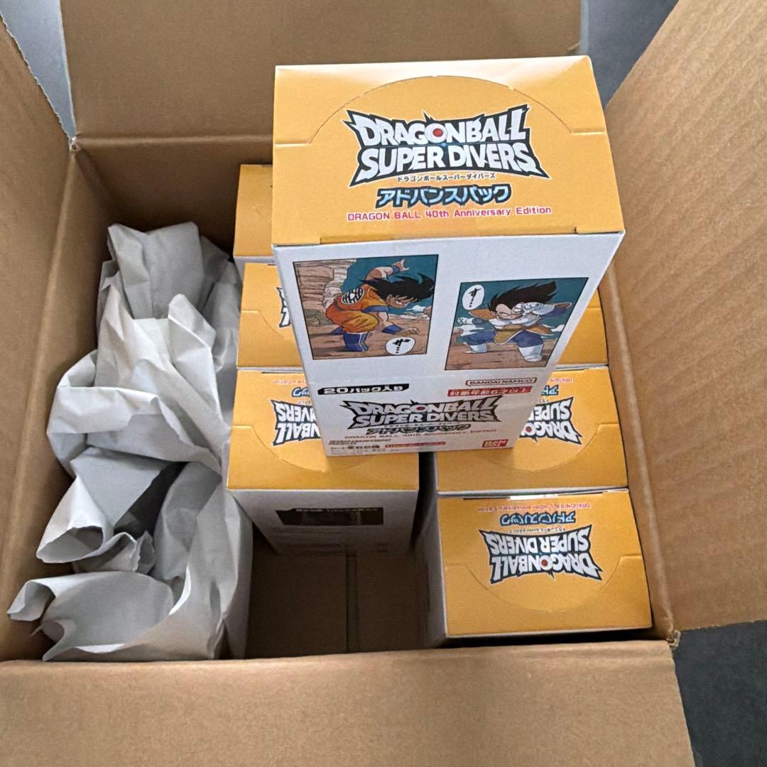 ドラゴンボール アドバンスパック カートン箱付き テープ付き 未開封 8BOX