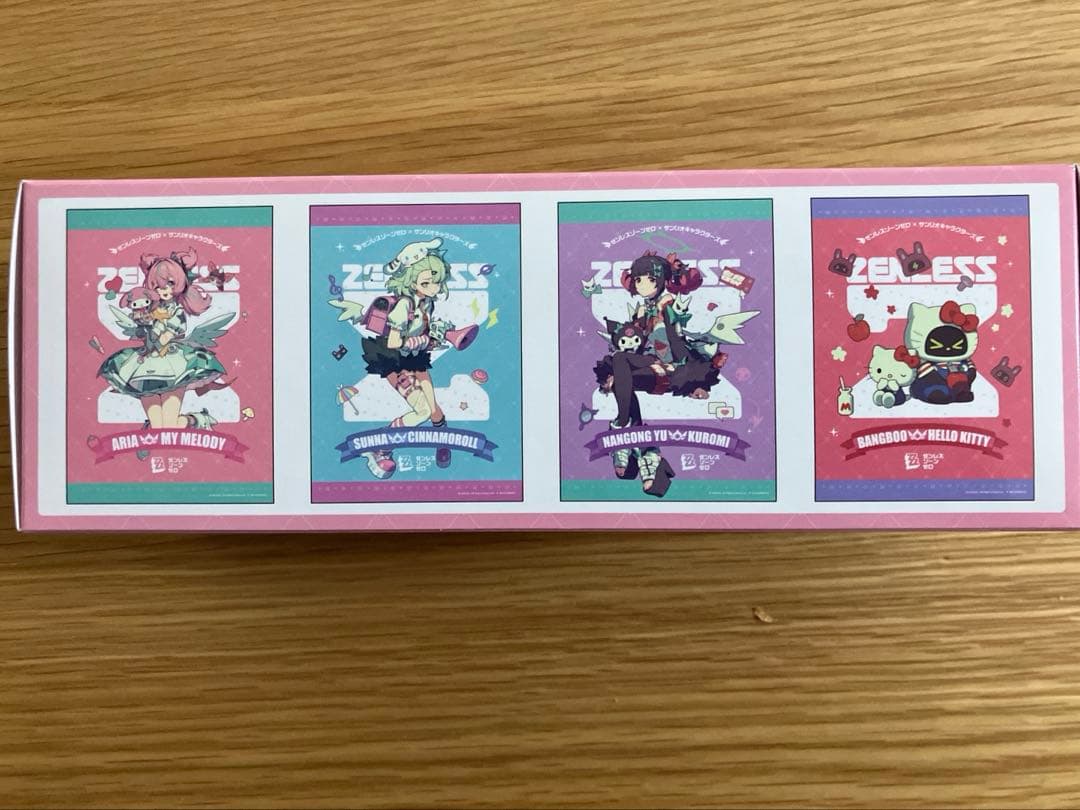 【コンプセット】ゼンレスゾーンゼロ×サンリオキャラクターズ メタルポスター　4枚