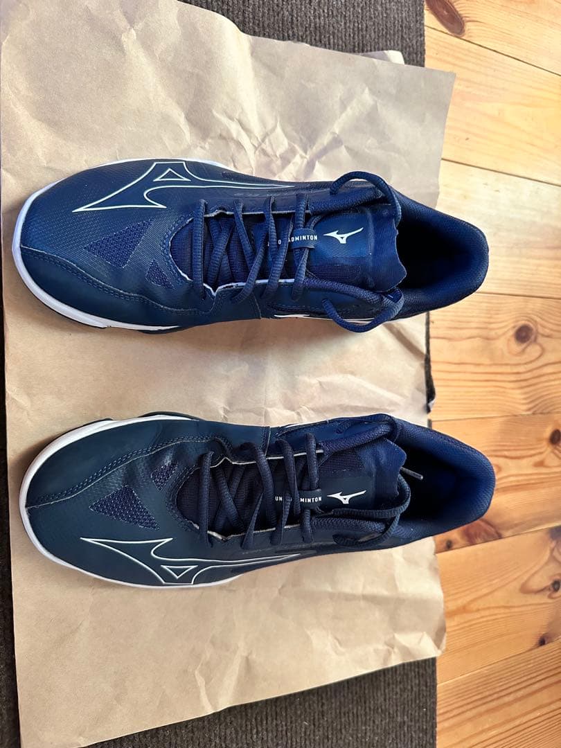 Mizuno バドミントンシューズ ネイビー26.5センチ