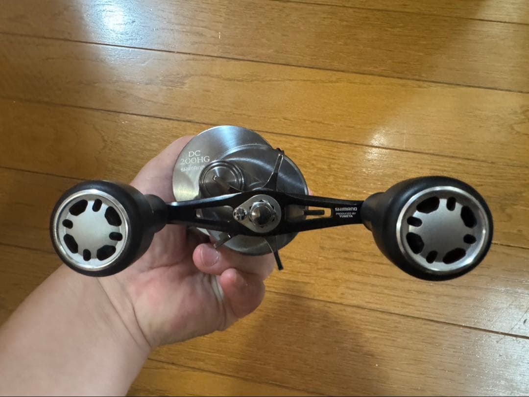 カルカッタ　コンクエストDC200HG 夢屋ウルトラストロングハンドル付