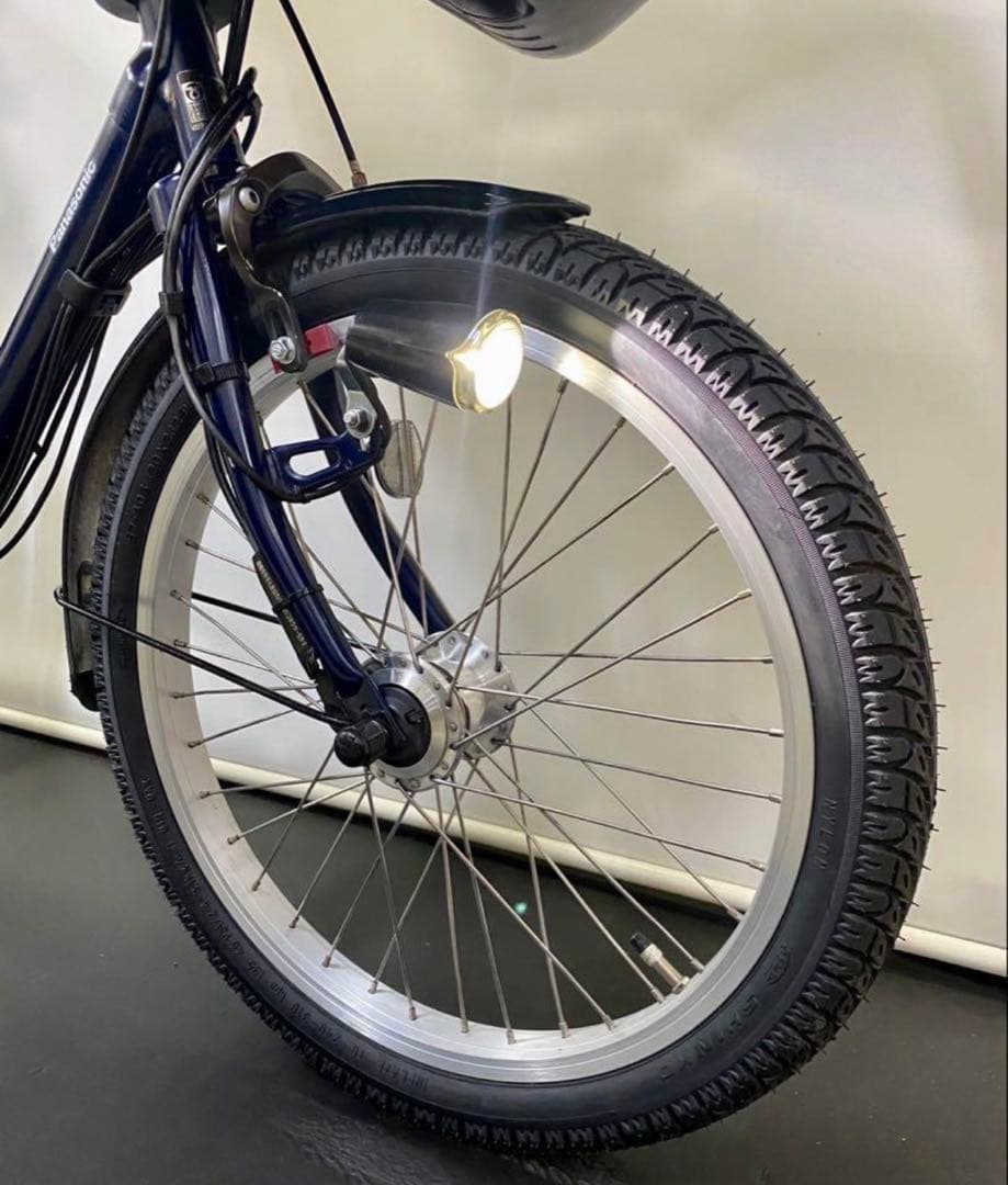 1年保証 送料無料　新型　パナソニック　ギュットミニ　紺色　電動アシスト自転車