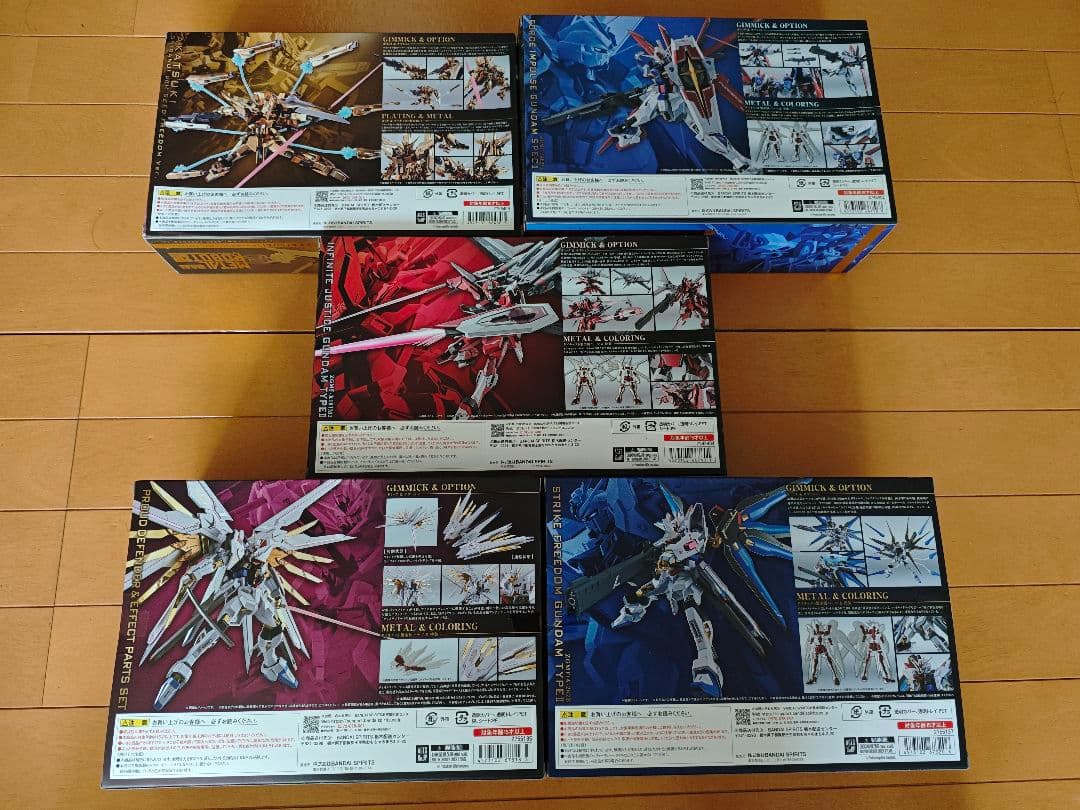 L ROBOT魂 ガンプラ　5体セット　極美品