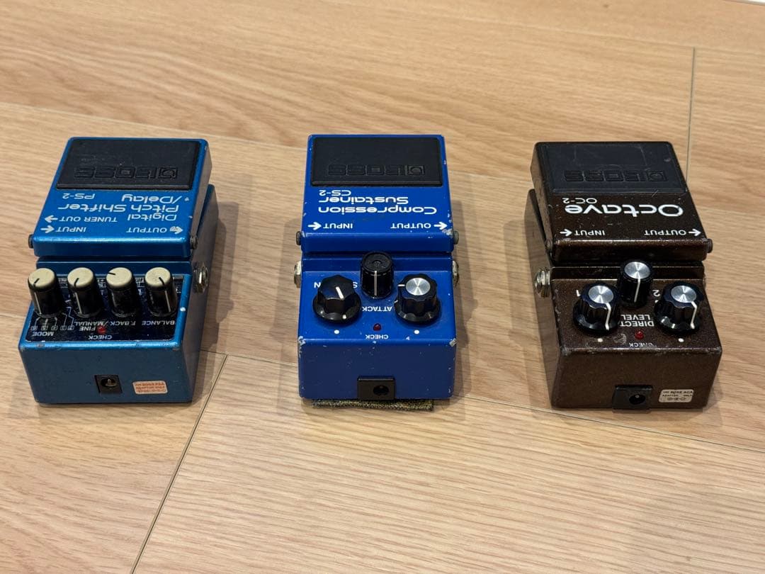 【ビンテージ】BOSS PS-2 、CS-2 、OC-2 セット