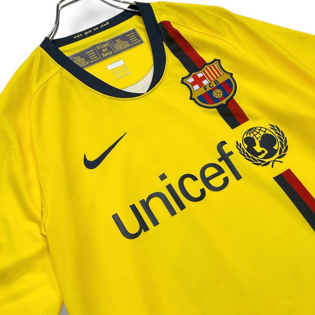 希少 FCバルセロナ 08-09 アウェイ ユニフォーム メッシ 10番 S