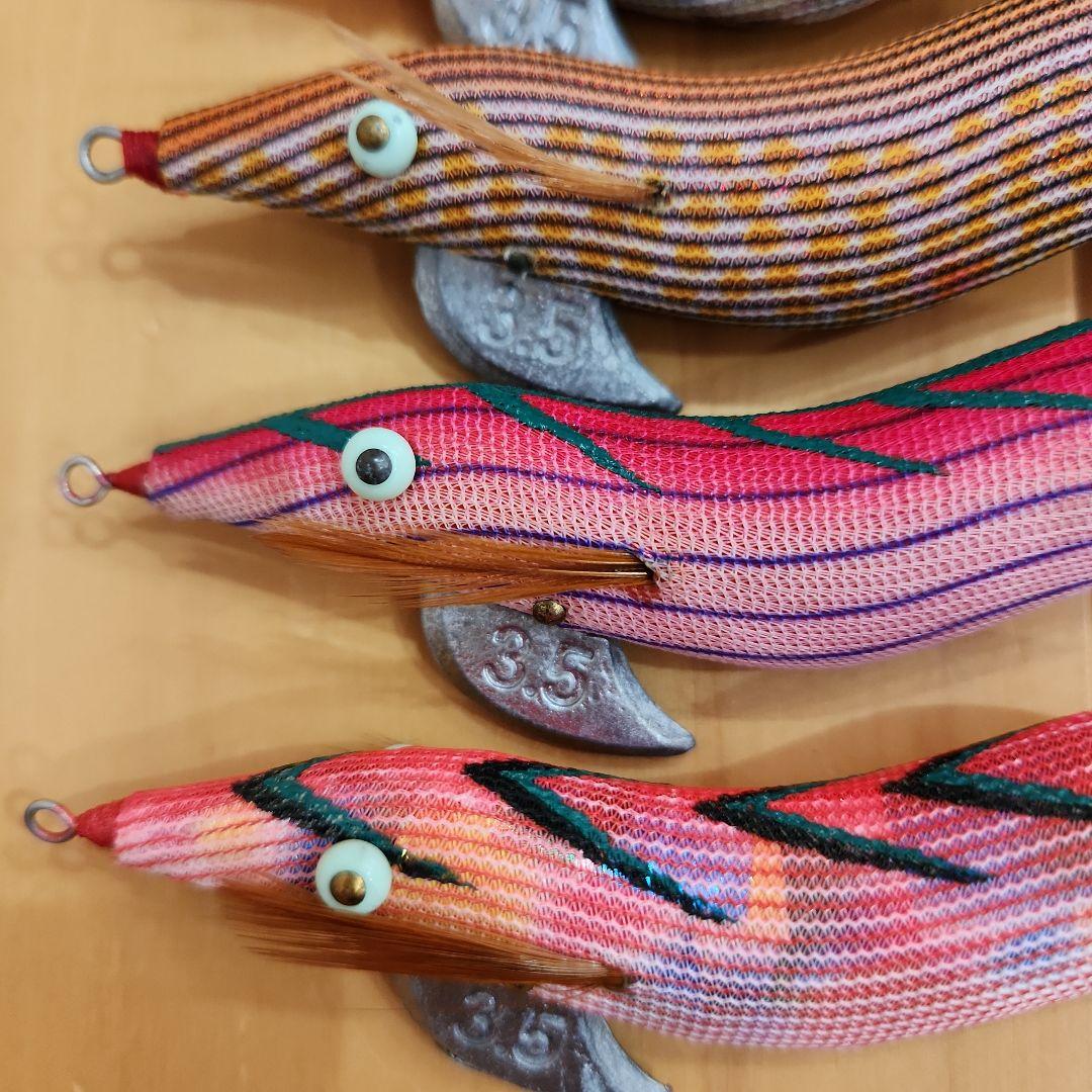 【餌木猿3.5号】スーパーシャロー1本入りの5本セット　激レア　セットNo.②