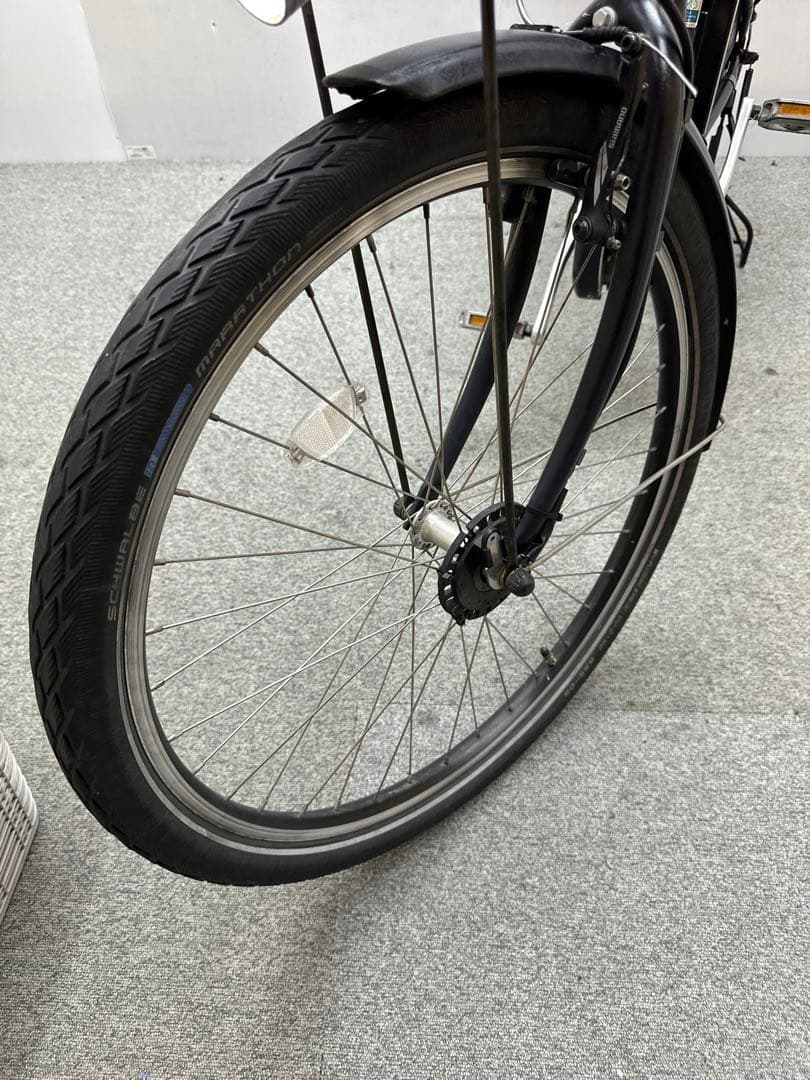 ブリヂストンhydee B 電動自転車チャイルドシート付き　お買い得品