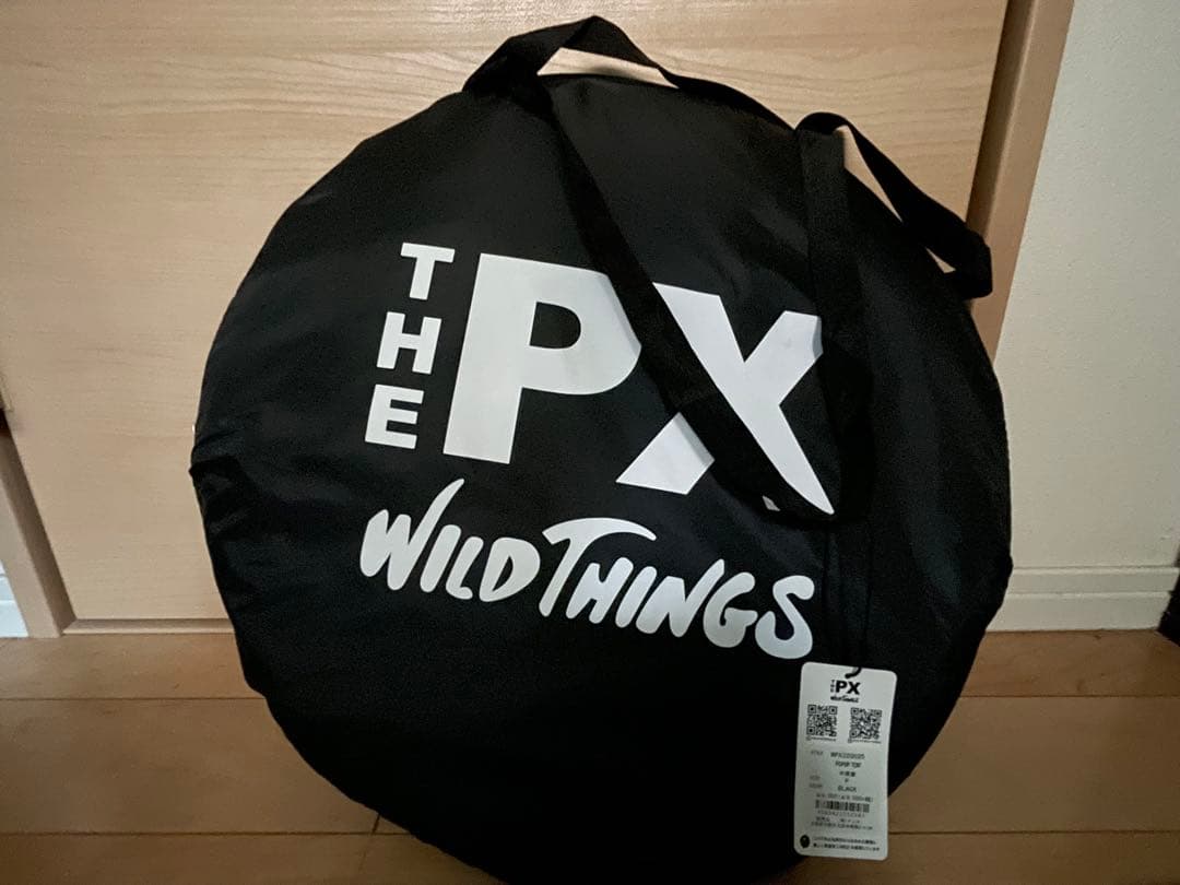 レア新品！WILD THINGS ワイルドシングス　ポップアップテント ブラック
