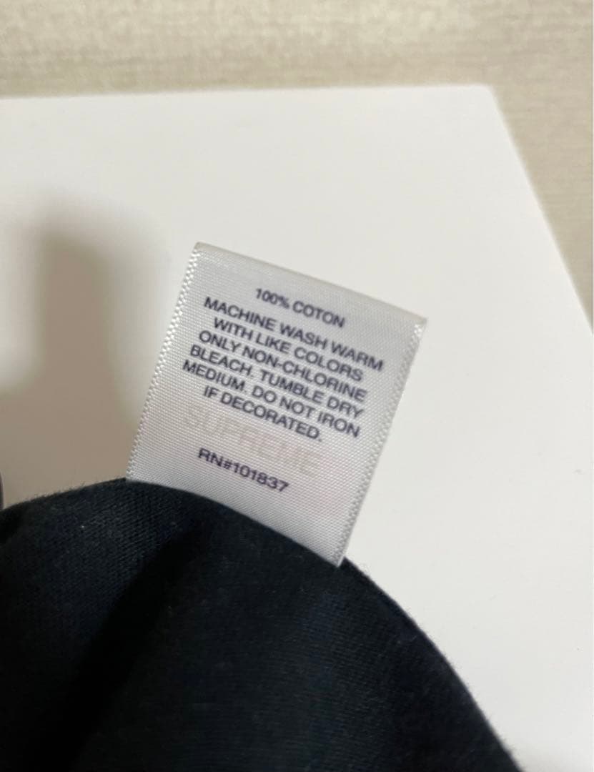Supreme ロングスリーブTシャツ M 黒