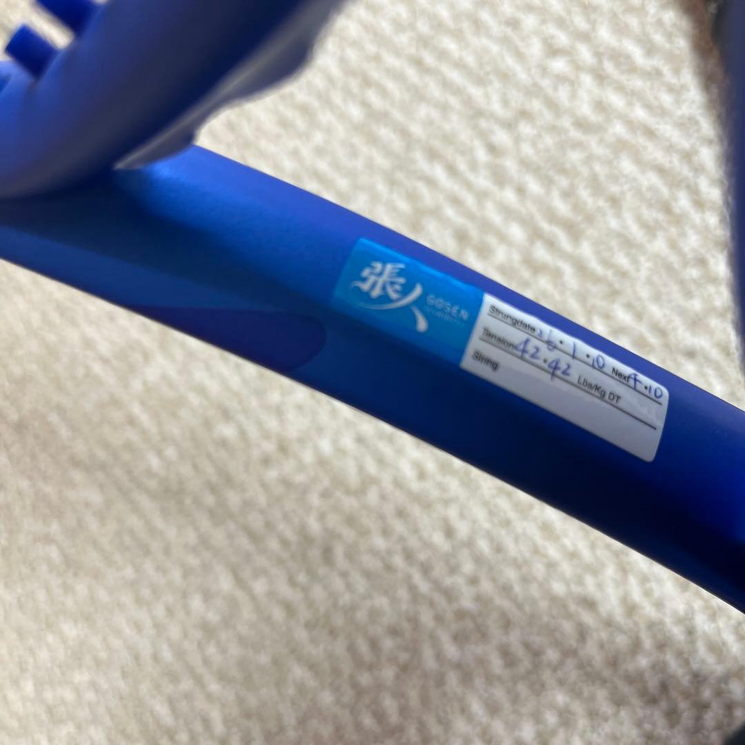 ヨネックス　EZONE110 2本セット（ガット　テクニファイバーX ONE）