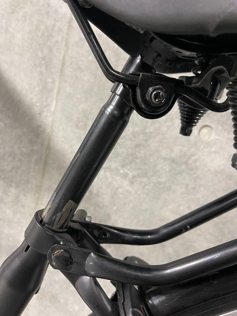 【引き取り限定】ふらっかーず シティサイクル マットブラック 26インチ 非電動