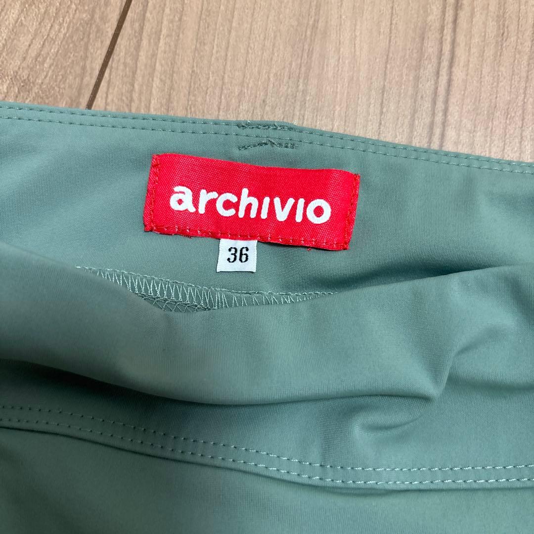 オリーブグリーン ゴルフ用スカート アルチビオ 新品