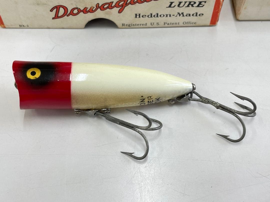 50年代 HEDDON CHUGGER SPOOK 金目 RH MIB