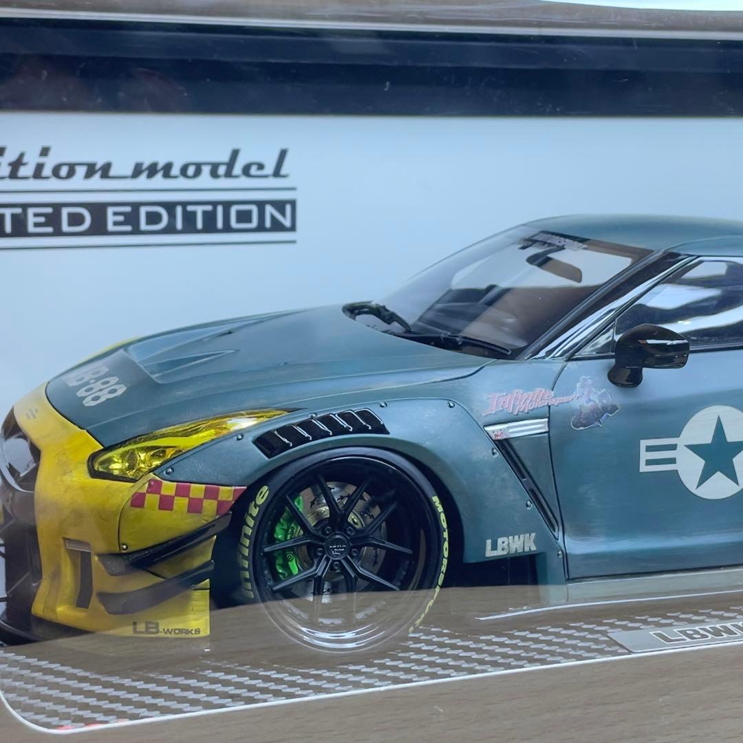 LB-WORKS Nissan GT-R R35 1/18 リバティーウォーク