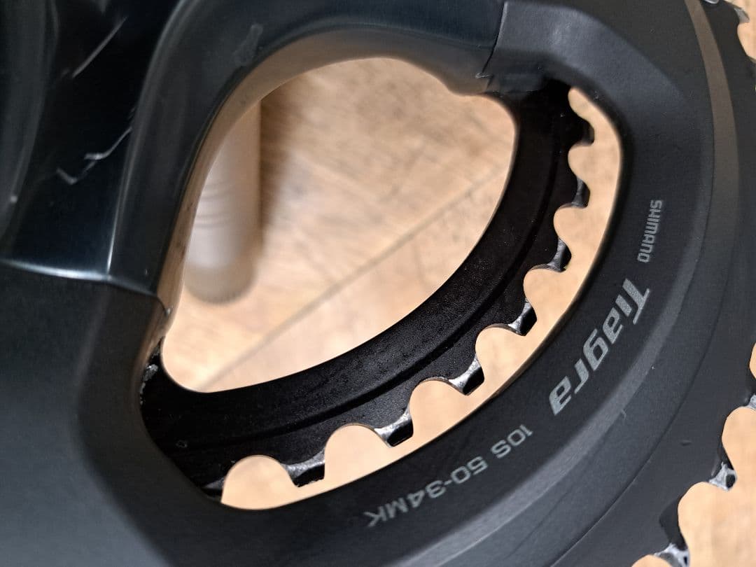 中古美品ShimanoTiagraクランクBBセット 10速50-34T170㍉