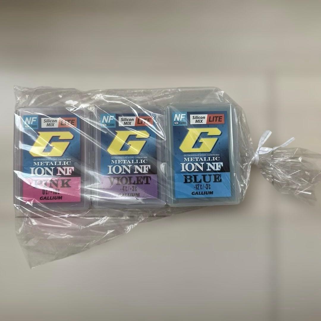 ガリウム　トップレーサー用滑走ワックスセット