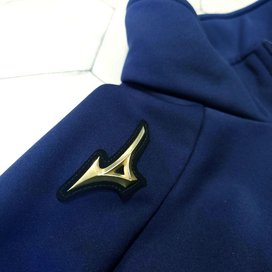 希少美品 環太平洋大学 野球部 Mizuno Pro チームジャケット ネイビー