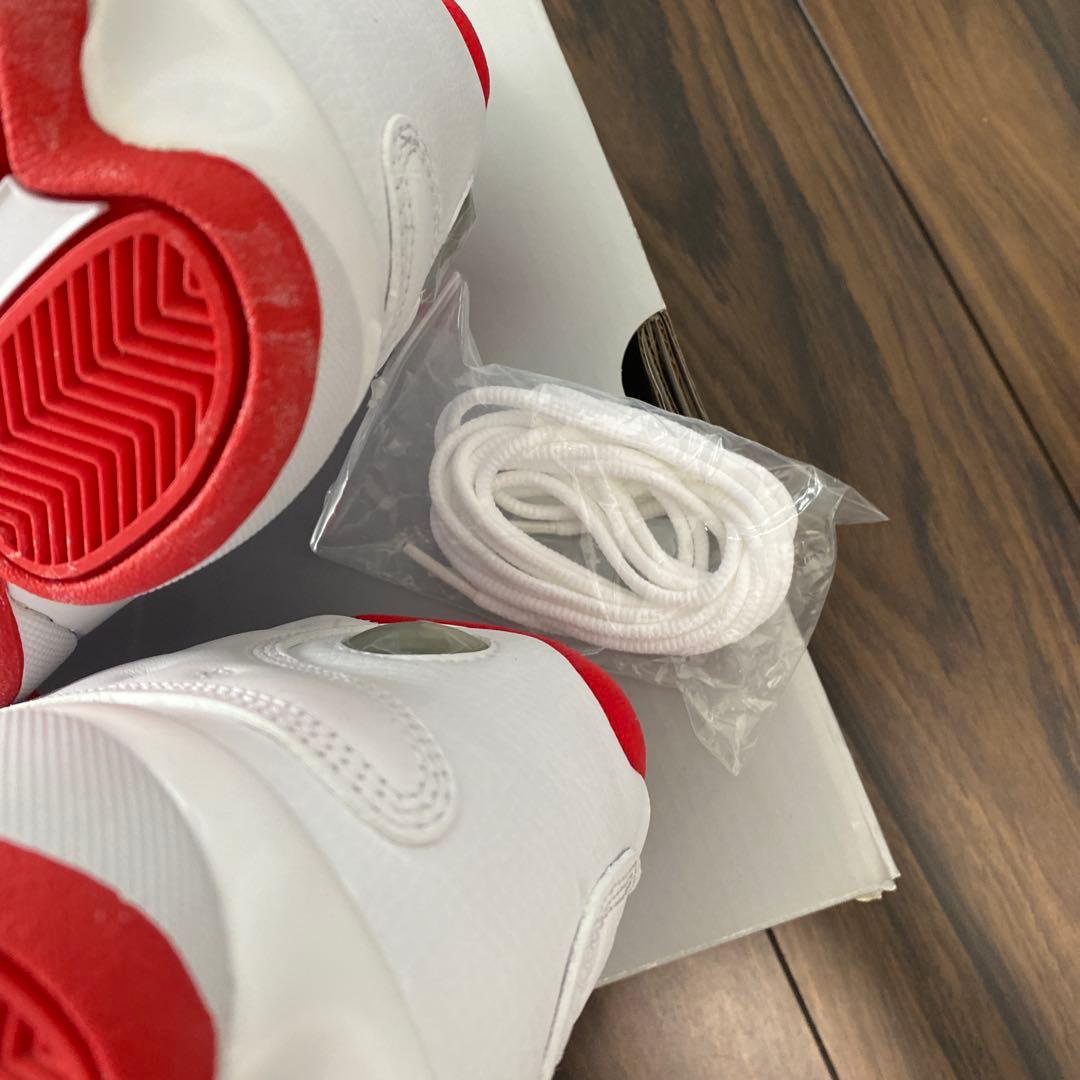 Air Jordan 13 Retro 9.5 ホワイト/レッド