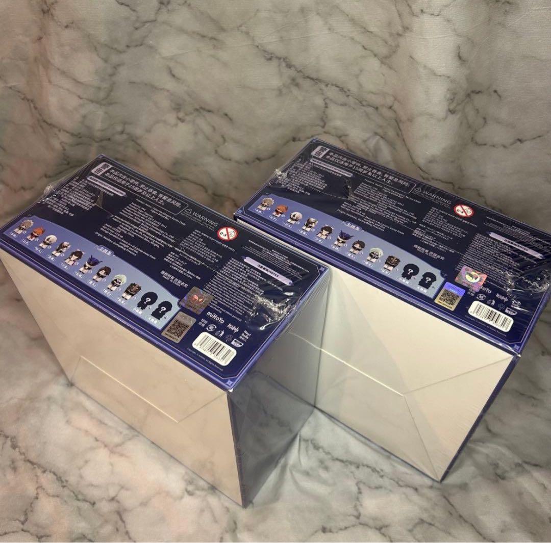 正規品未開封　原神 ファデュイ執行官 ミニフィギュア2BOX(18個)セット