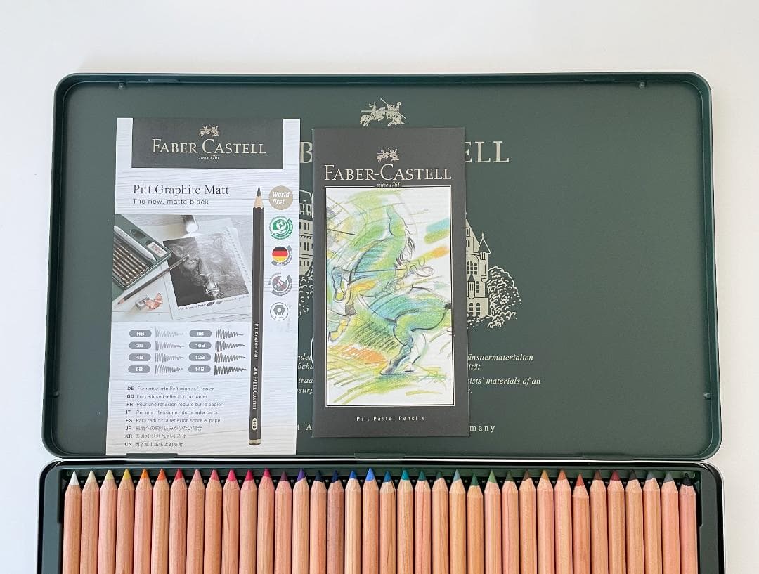 Faber-Castell ファーバーカステル ピットパステル鉛筆 36色セット