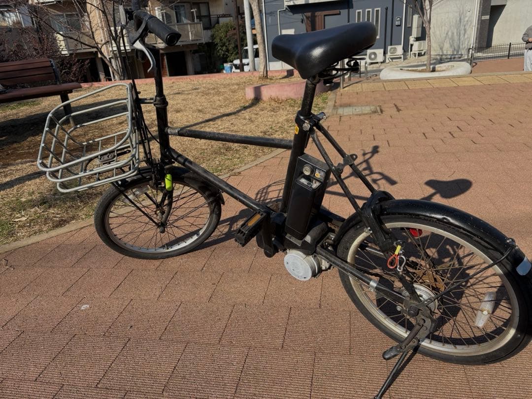 パナソニックPanasonic BMX風ハンドルの電動アシスト自転車 ブラック