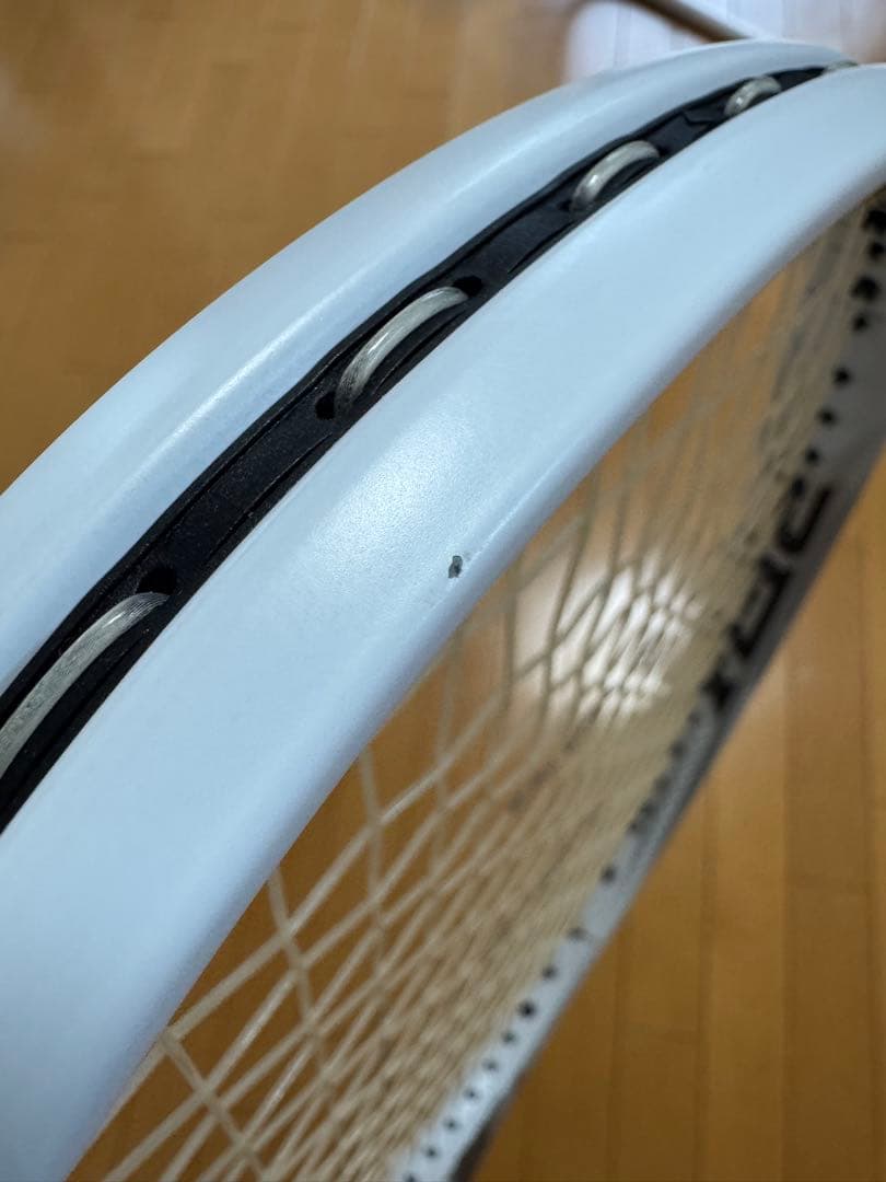 YONEX ナノフォース8VREV UL1 クールホワイト　ソフトテニスラケット