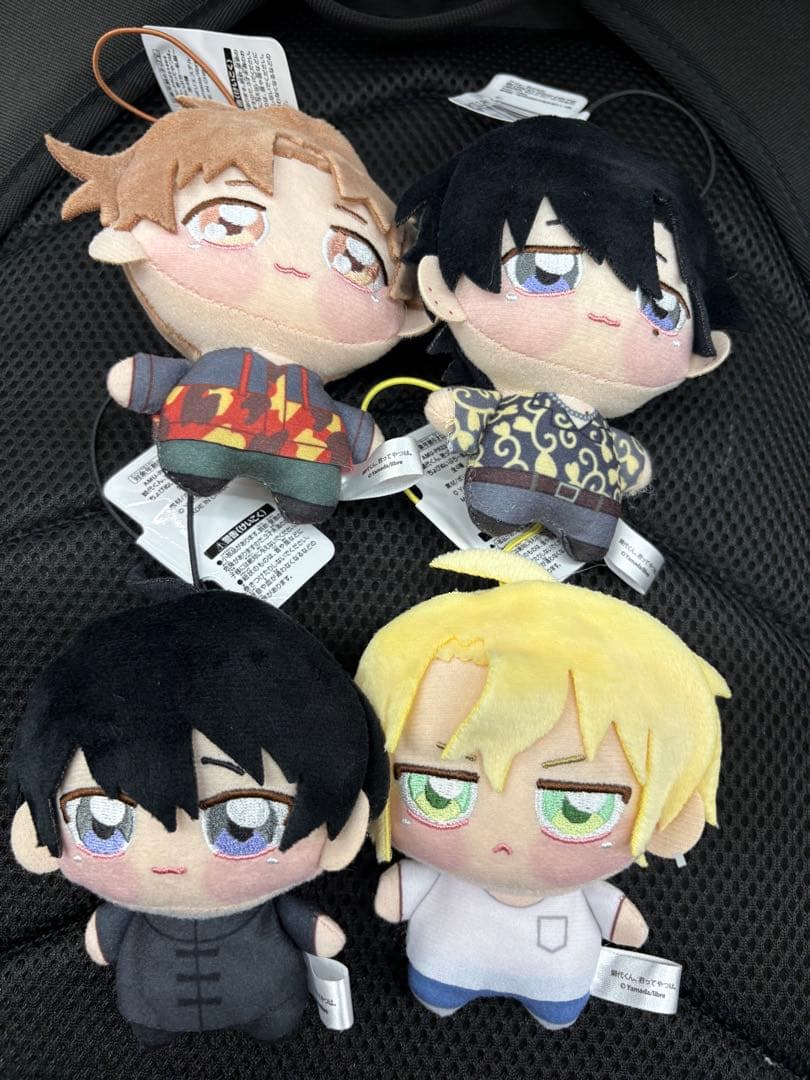 鯛代くん、君ってやつは。 ちょぴぬいぷち　ぬいぐるみ　マスコット　全４種