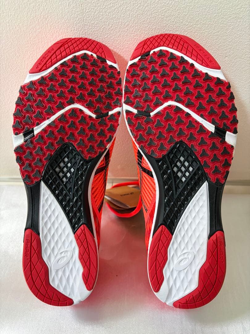 ASICS ランニングシューズ オレンジ