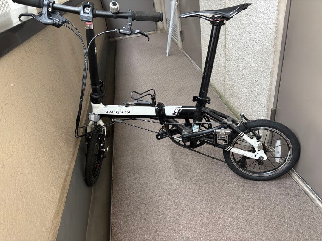 DAHON K3 折りたたみ自転車 黒/白