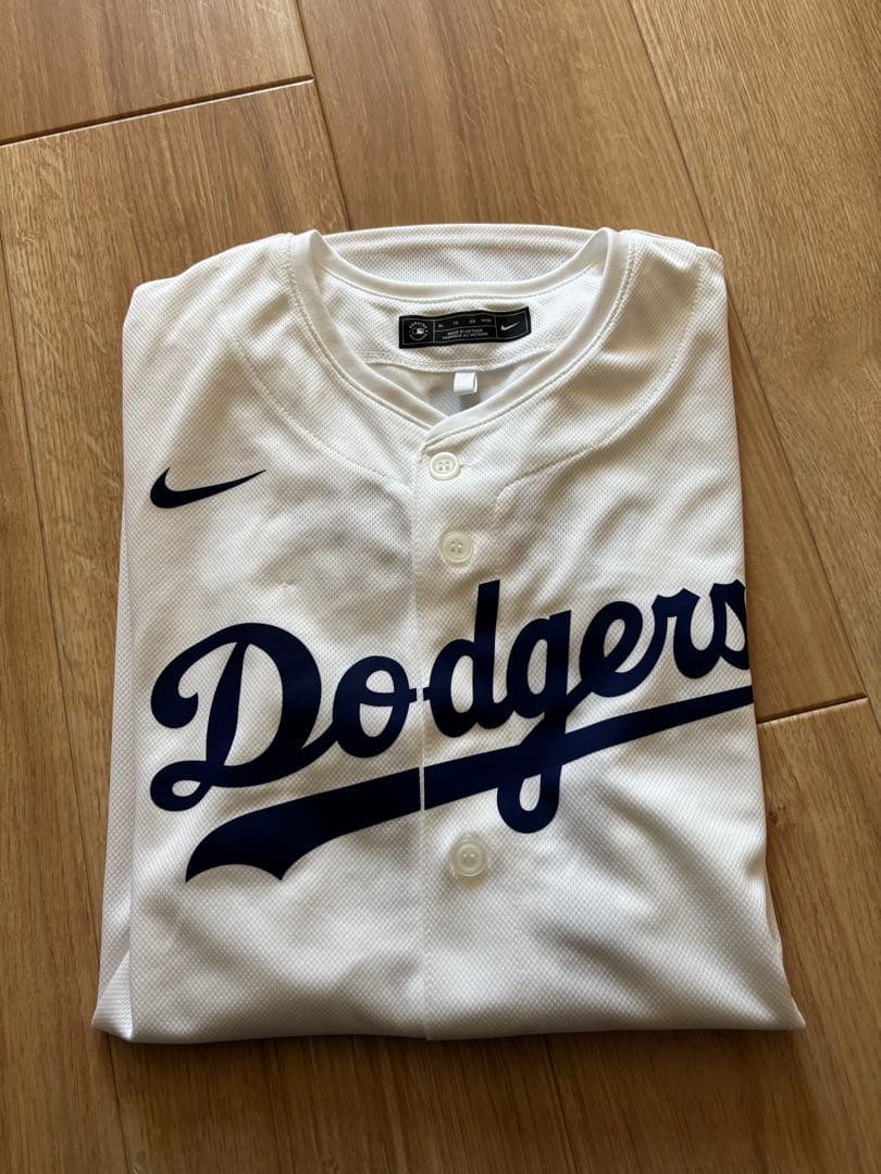正規Dodgers 大谷翔平17 キッズ160 ドジャースユニフォーム