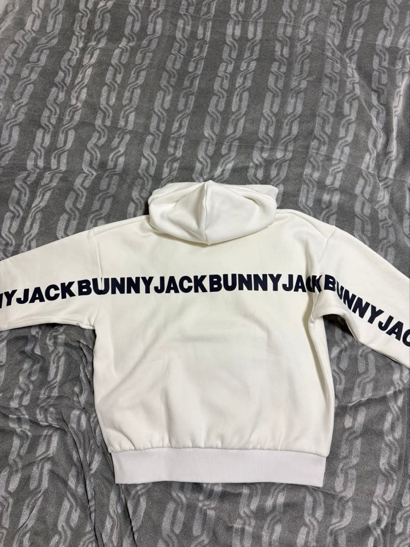 ジャックバニーJackBunny‼︎KARUISHI裏フリースフーディプルオーバー