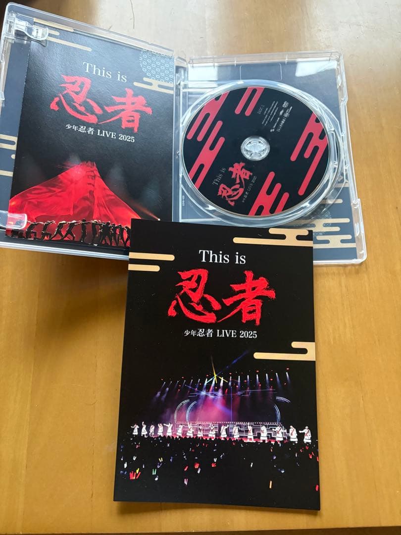 This is 忍者 少年忍者 LIVE 2025 【DVD】